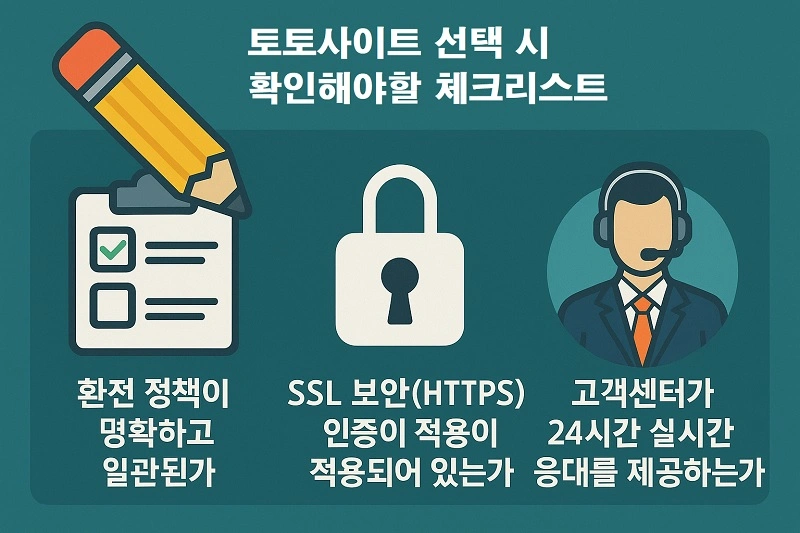 토토사이트-선택시-확인해야할-체크리스트