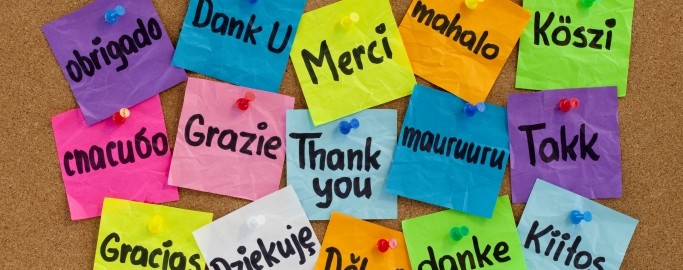 Thank you in different languages